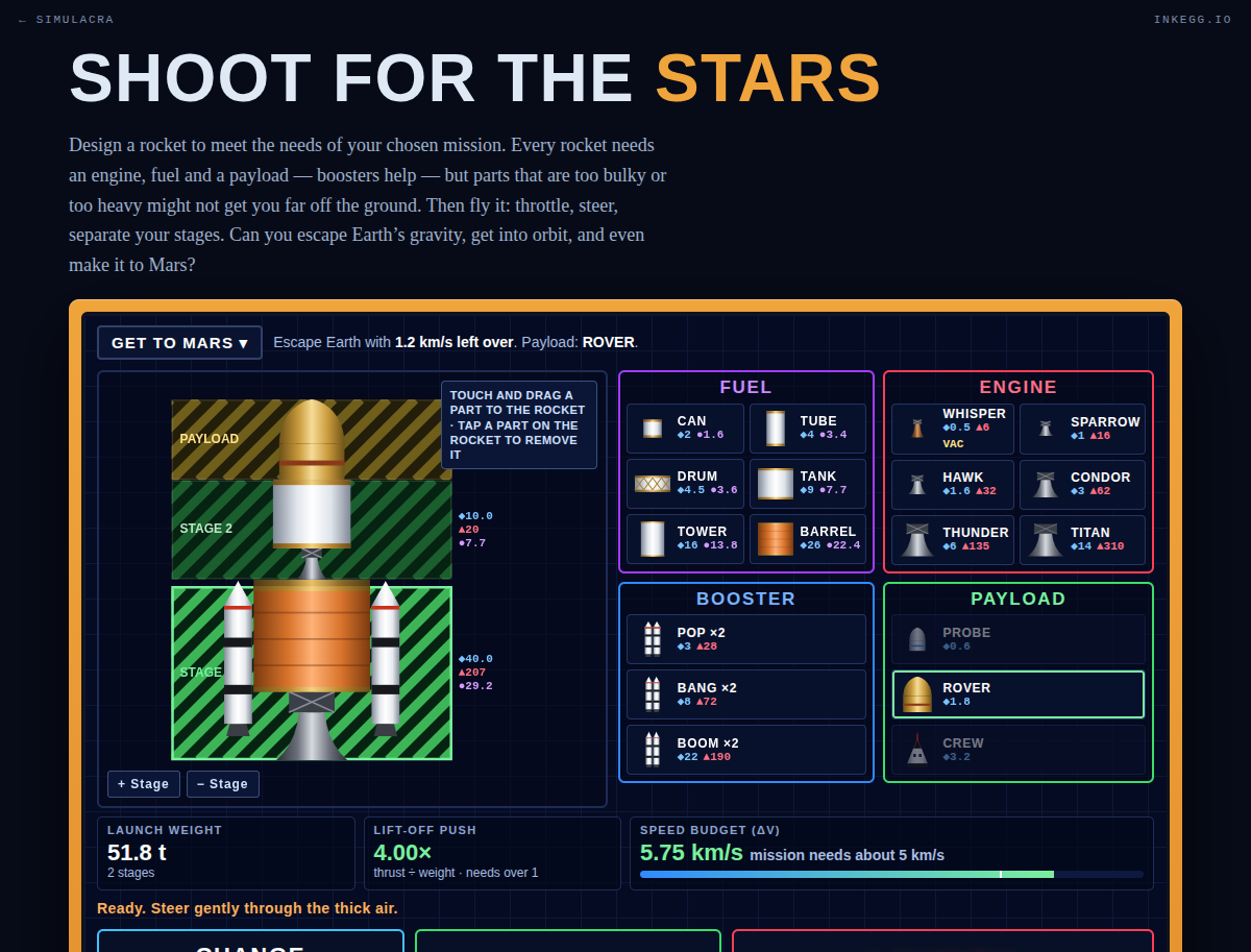 SHOOT FOR THE STARS — view 2